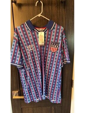 Umbro USA Stars and Stripes Soccer Jersey 0066